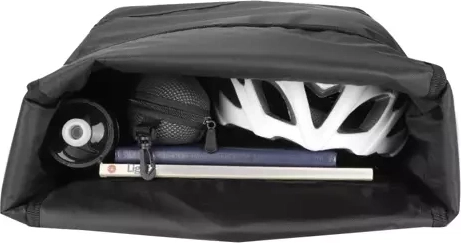 Clear storage and comfort even off the bike