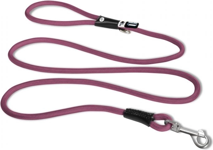 Curli Comfort rope dog leash ruby M
