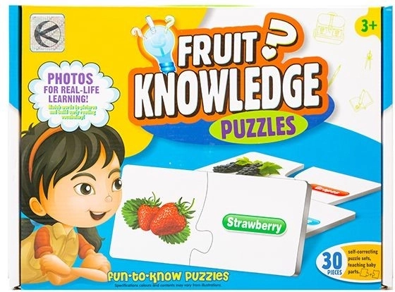 Educational puzzle Get to Know Fruit - 1 piece