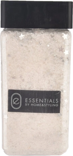Decorative glitter sand, silver, 500 g