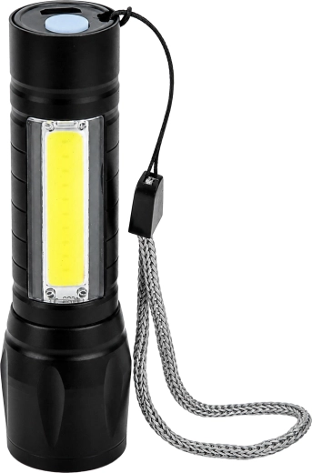 Side COB light for wider illumination