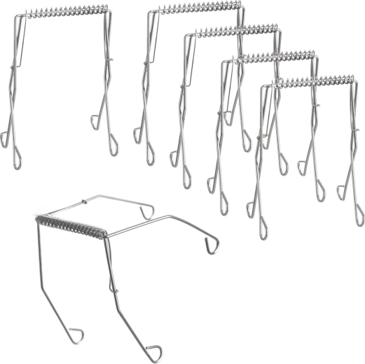 Firm hold thanks to the spring