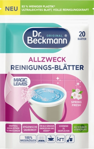 Универсални почистващи кърпички DR. BECKMANN Spring Fresh 20 бр.