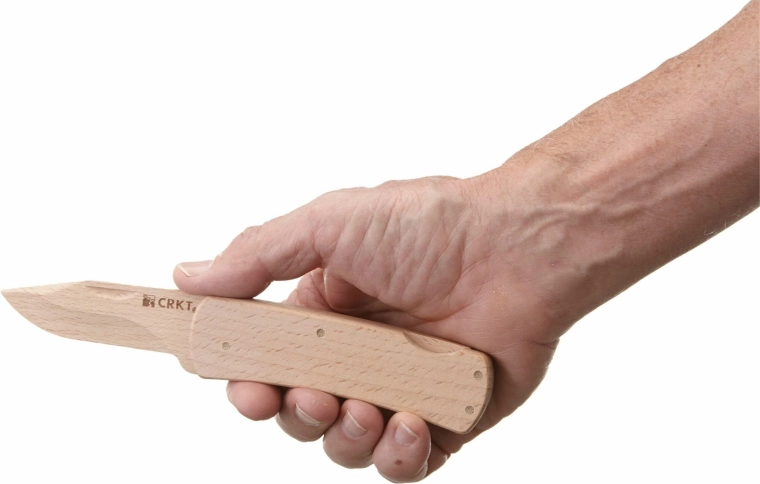 Safe, functional folding-knife model