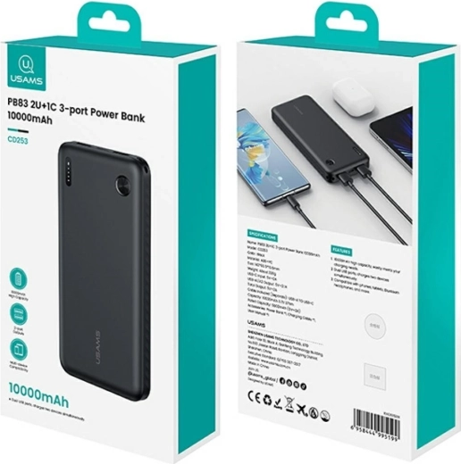 Three ports for multiple devices at once