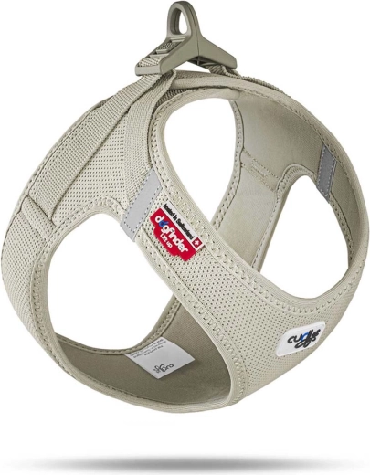 Curli нагръдник Air-Mesh Light Tan XS за малки кучета (3–5 kg)