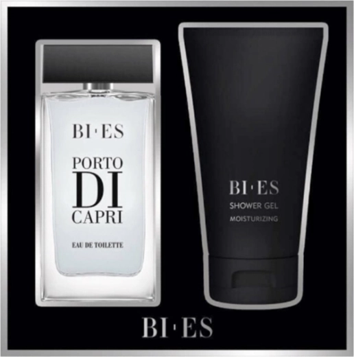 Bi-Es Porto di Capri gift set for men – eau de parfum 90 ml + shower gel 150 ml