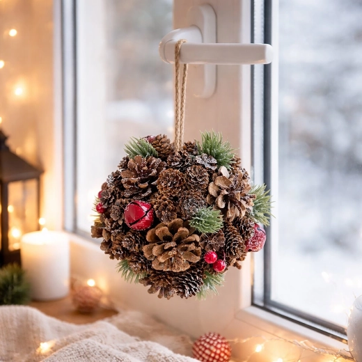 Lightweight hanging decoration for quick decorating