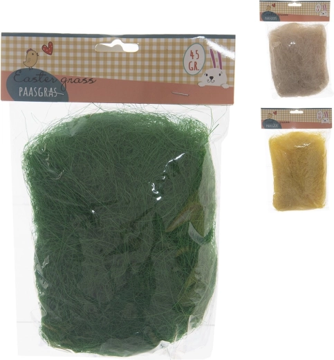 Декоративна дървена трева 45 g (микс от 3 цвята)