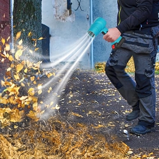 Мощна въздушна струя за листа и замърсявания