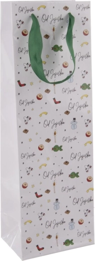 Gift paper wine bag “From Santa”