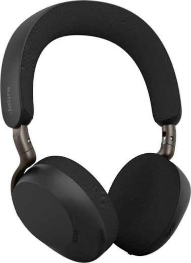 Jabra Evolve3 75 UC with wireless Link 390a dongle, black, with wireless charging