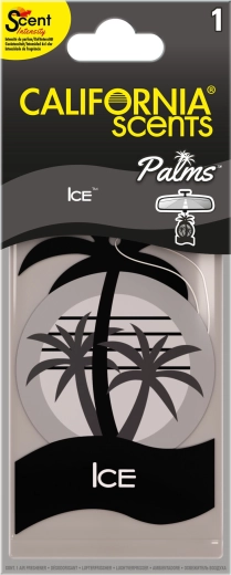 Висящ ароматизатор за въздух California Scents Palms Ice