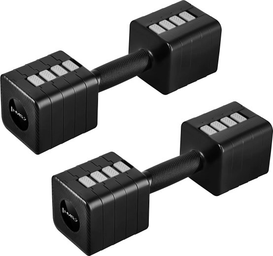 Adjustable Dumbbells 2 × 5 kg HMS HL02