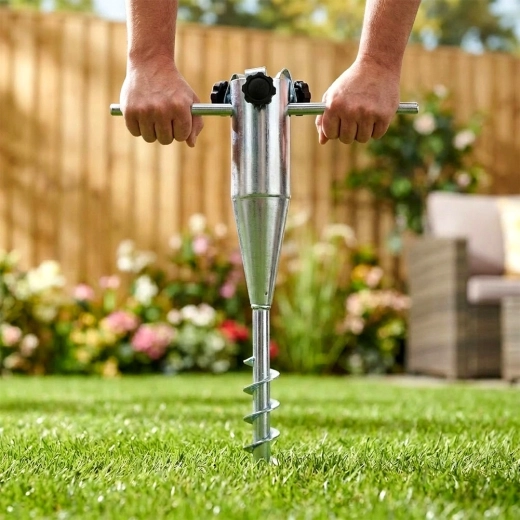 Easy installation thanks to side handles