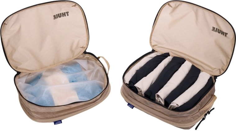 Easy packing and a clear view of the contents