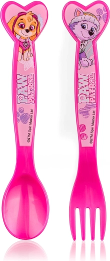 Children's Plastic Cutlery PATROLA GIRL – 2-Piece Set