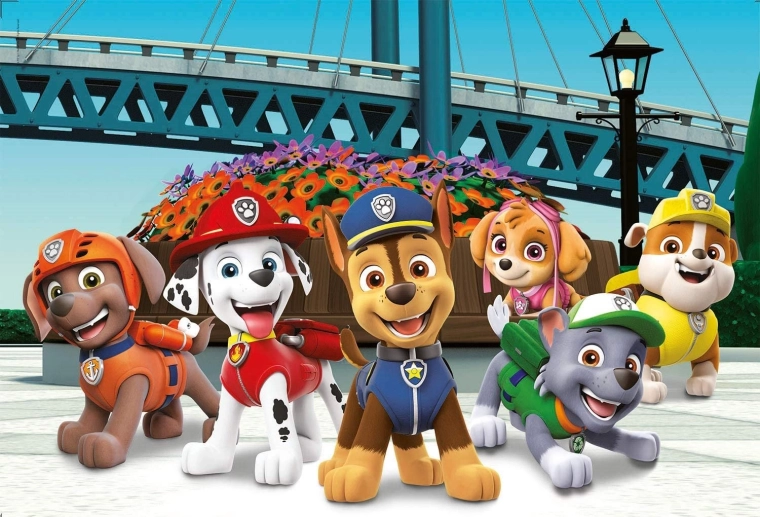 Puzzle 104 pieces maxi Paw Patrol