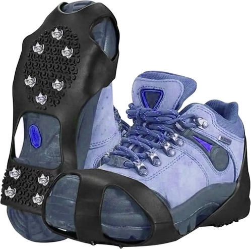 Trizand anti-slip ice cleats for shoes with spikes, size L (40–44)
