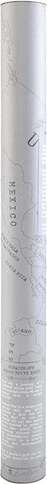 Gift packaging in a tube and multiple display options