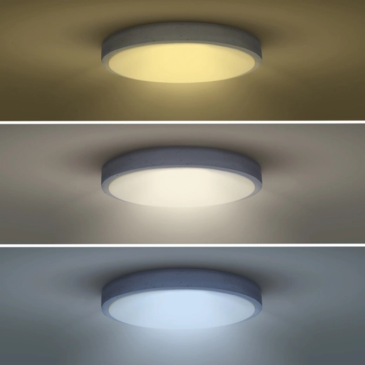 Warm, neutral and cool white light
