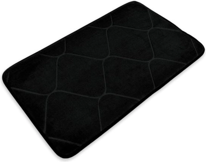 TORO Bathroom Mat 50 × 80 cm Black