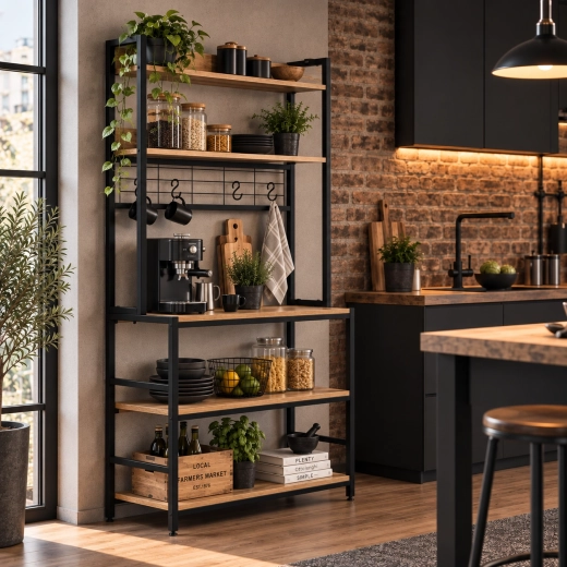 Six tiers for organized storage