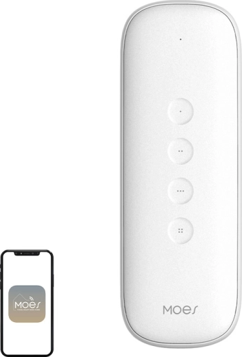 MOES ZigBee превключвател за сцени IP55 бял - 1 брой