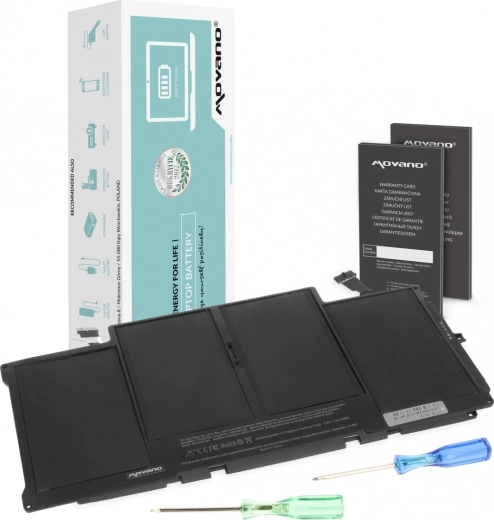 Movano Battery for Apple MacBook Air 13 A1496 and A1405, 7200 mAh