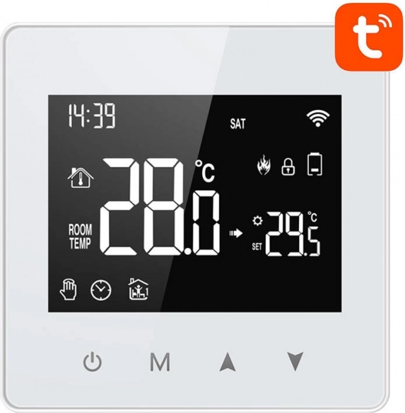 Смарт термостат Avatto Zigbee за Tuya Smart Life