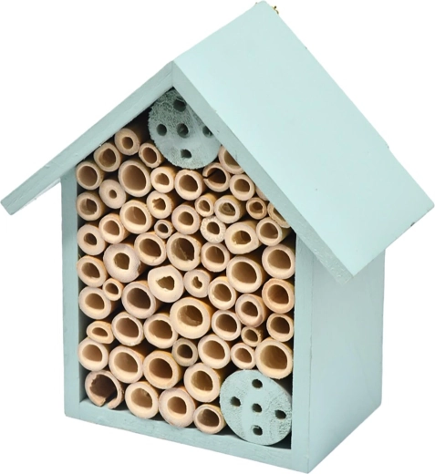 Wooden insect hotel 18 × 10 × 20 cm