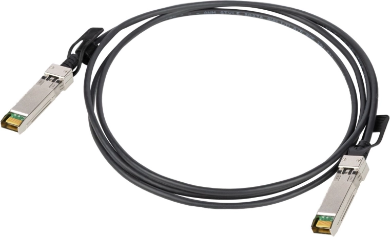 Passive DAC SFP+ 10 Gb/s Cable, 1 m, Black