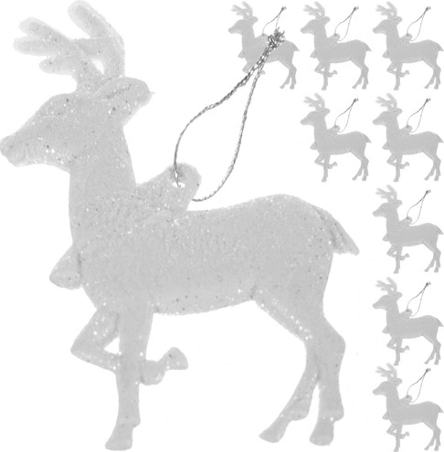 Коледни украшения – комплект елени 9 бр.