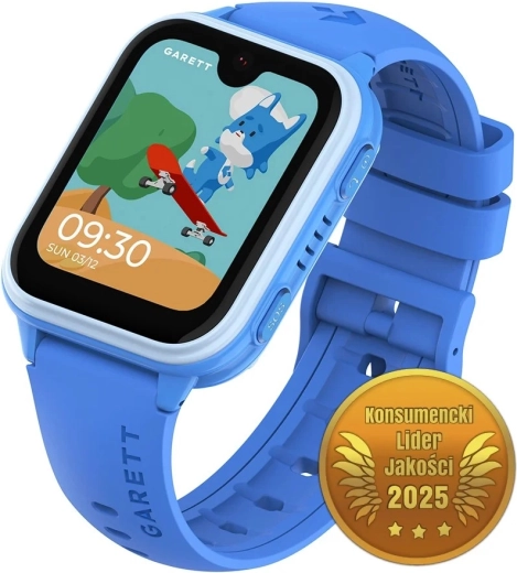 GARETT Kids Vibe AI 4G Smartwatch for Kids blue