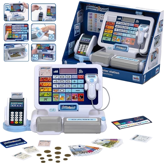Каса за деца с терминал и скенер KLEIN