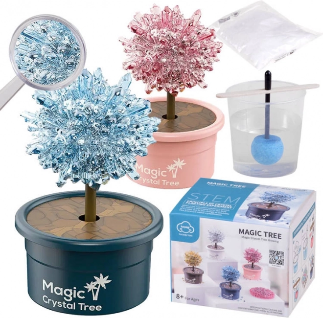 Science Kit for Growing Crystals – Magic Crystal Tree of Luck