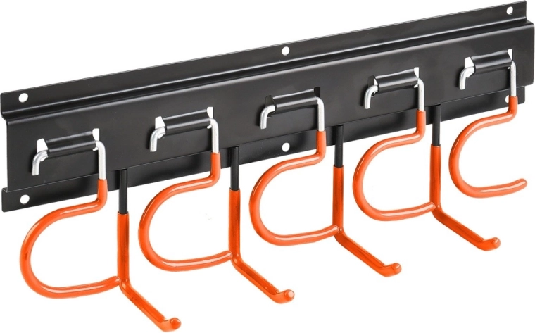 Maclean wall-mounted organizer for garden tools mc-193