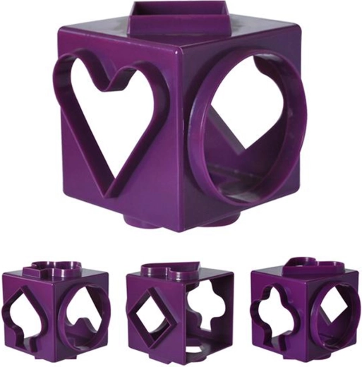 Plastic TORO Cookie Cutter Cube