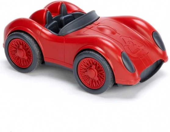 Червена състезателна кола Green Toys