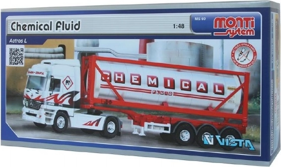 Сглобяем модел MS 60 – Chemical Fluid (без лепило и боядисване)