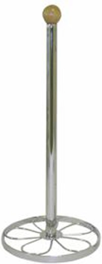 Paper towel holder with wooden ball, 34 × 14 cm