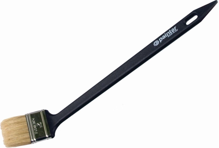Angled corner brush 1.5" with natural bristle 8 mm