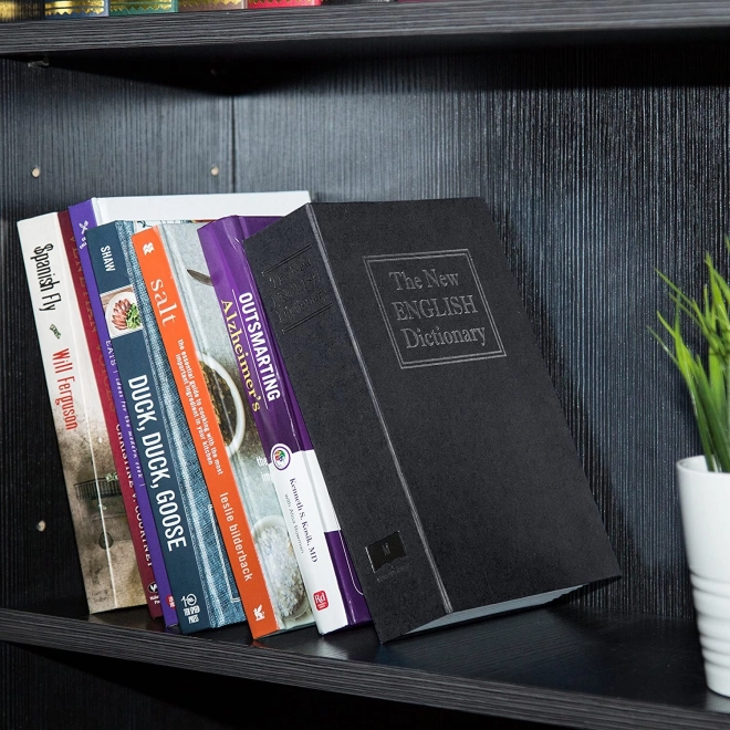 Сейф, скрит в книга с ключ 18 × 11,5 × 5,6 cm