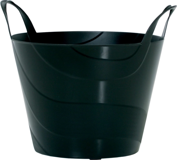 Universal flexible garden and home bag 45 l, black