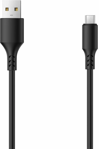 Setty USB – microUSB cable 1 m 1 A black