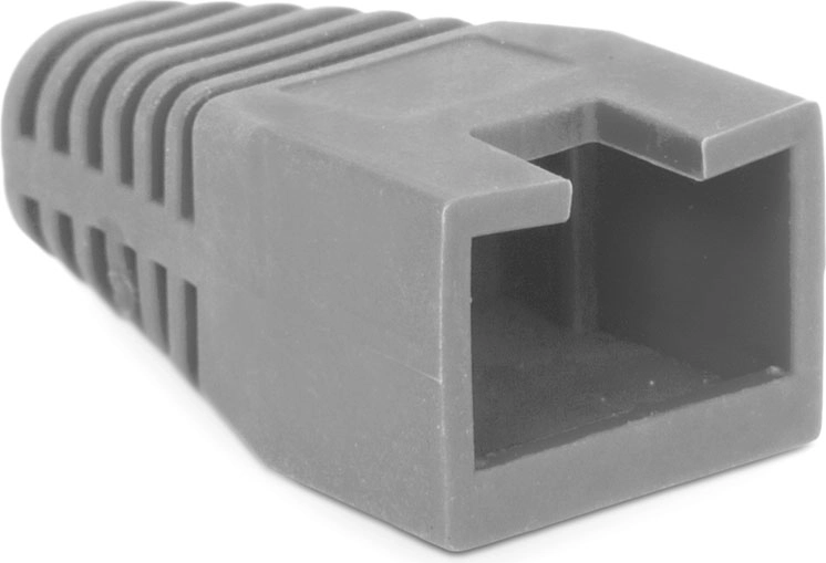 Gray Rubber RJ45 Cable Break Protection - 1 piece