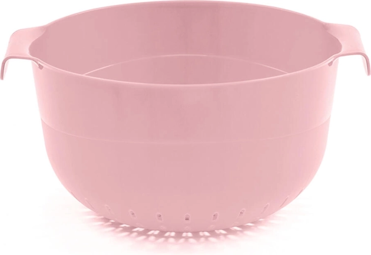 Plastic colander/bowl 26 cm, 3 l – color mix