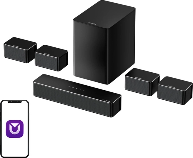 Soundbar ULTIMEA Poseidon D70 with Subwoofer and 7.1 Surround