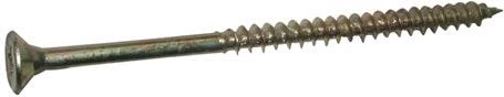 Универсален винт за дърво с частична резба 4,5 × 60 mm, цинк, 500 бр.