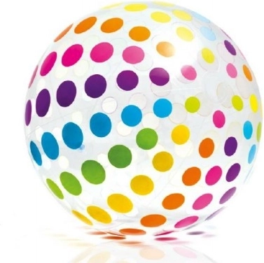 Надуваема плажна топка джъмбо 107 см INTEX